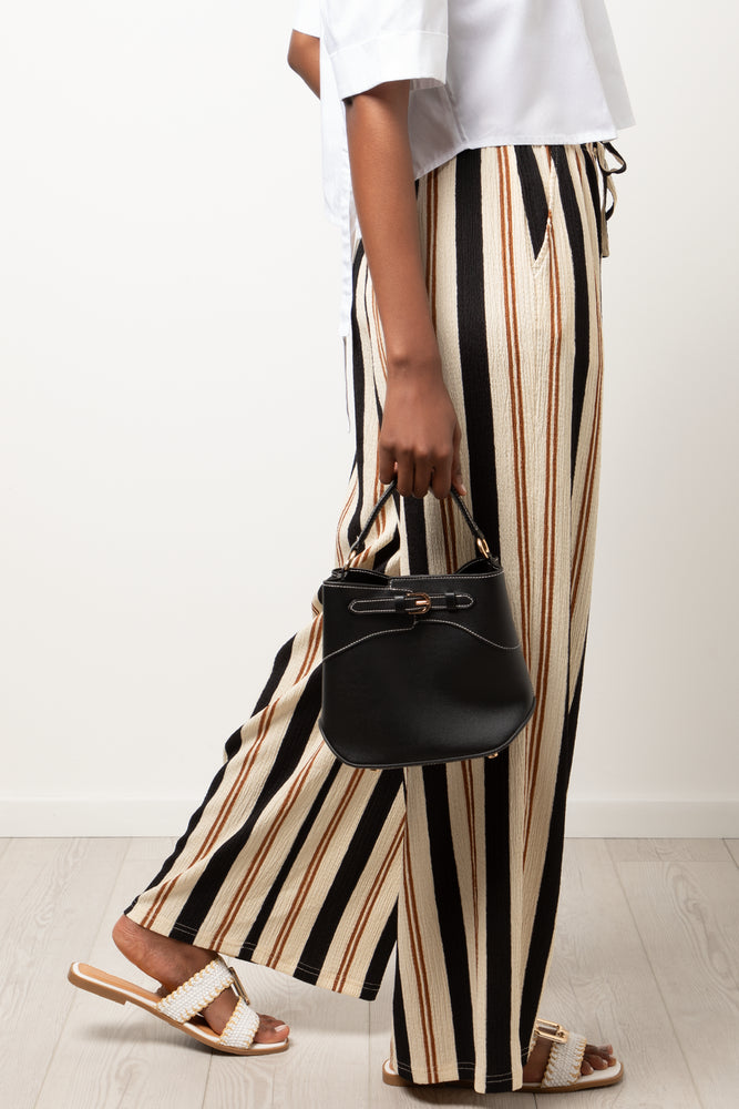 Stripe Pants Natural