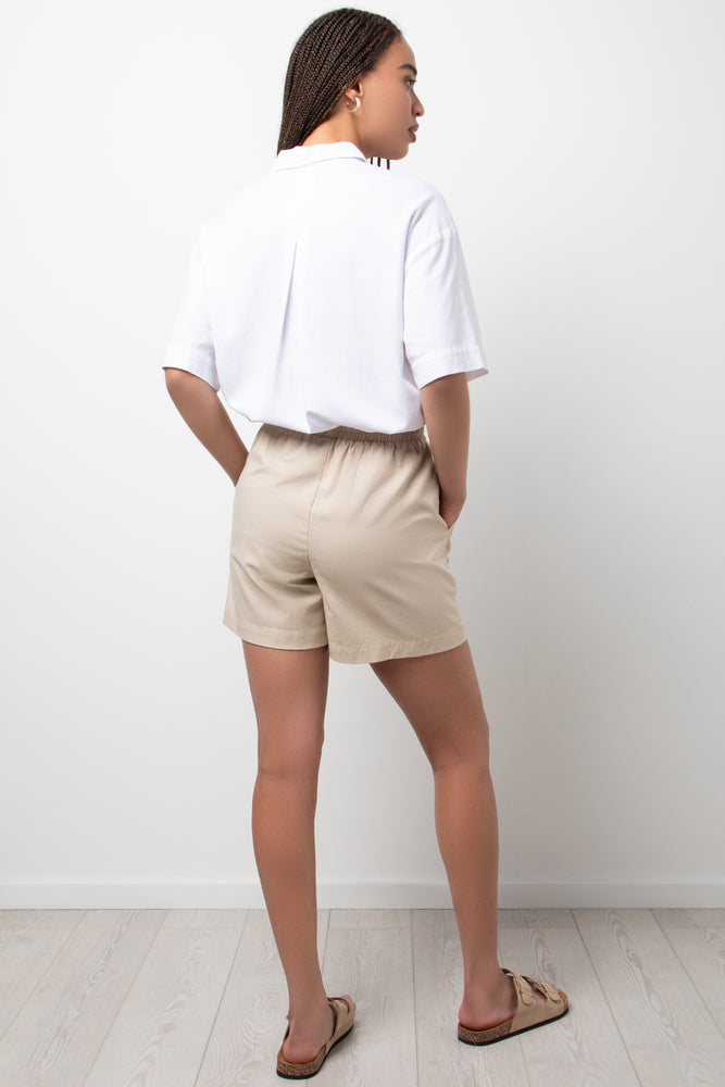 Linen Blend Woven Shorts Natural | Shorts & Skirts | Ackermans Linen Blend Woven Shorts Natural | Shorts & Skirts | Ackermans