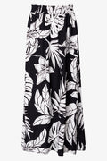 Tropical Relaxed Pants Black