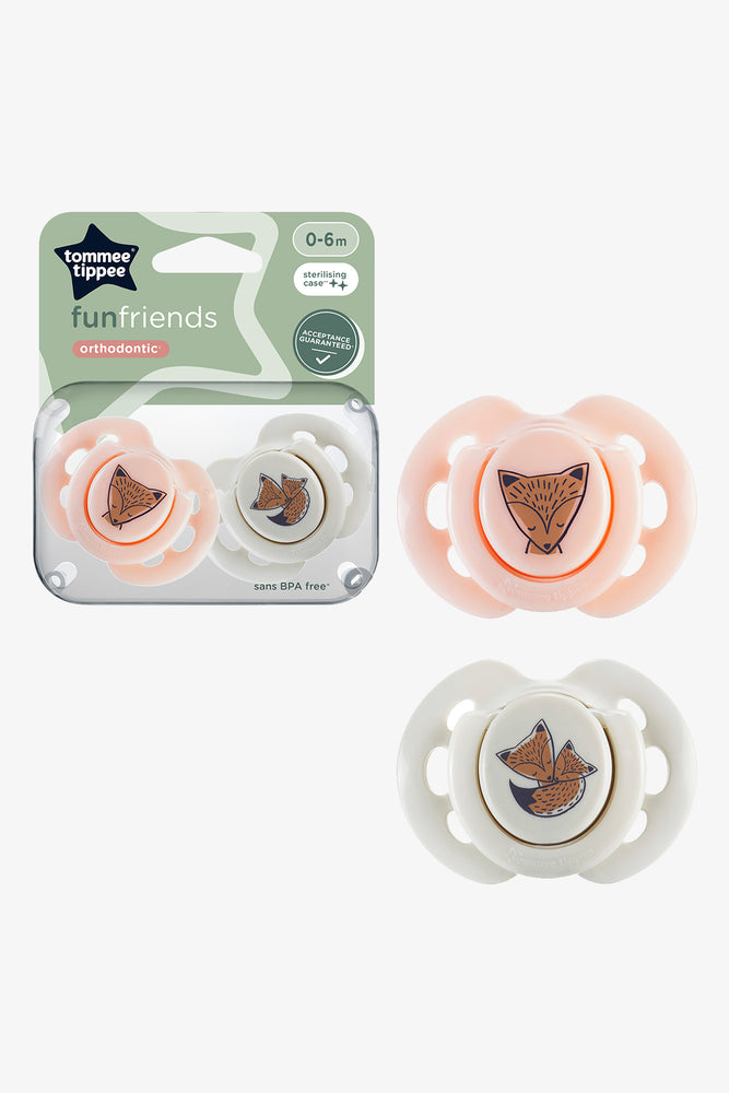 Tommee Tippee 2 Pack Dummy's 0-6 Months (1)