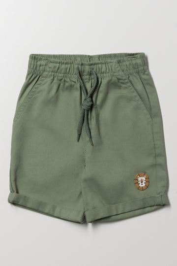 Woven Shorts Green