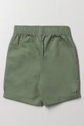Woven Shorts Green (2)