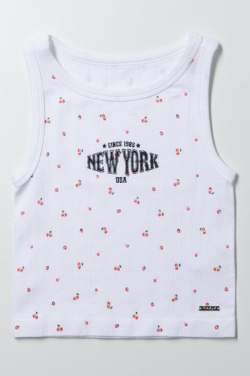 Seamless Vest White