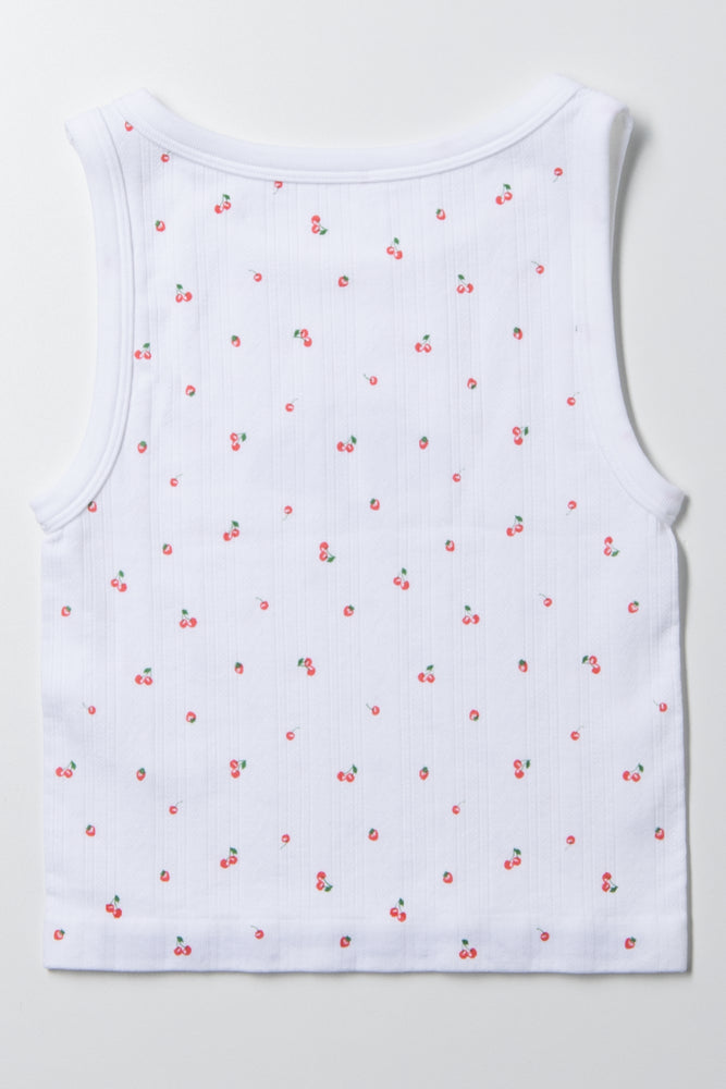Seamless Vest White (3)
