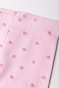 Glitter Spots Leggings Light Pink (1)