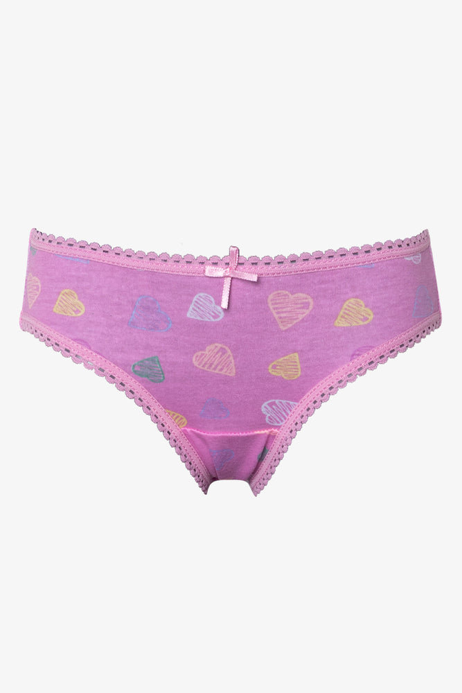 3 Pack Bikini Panties Blue And Purple (3)