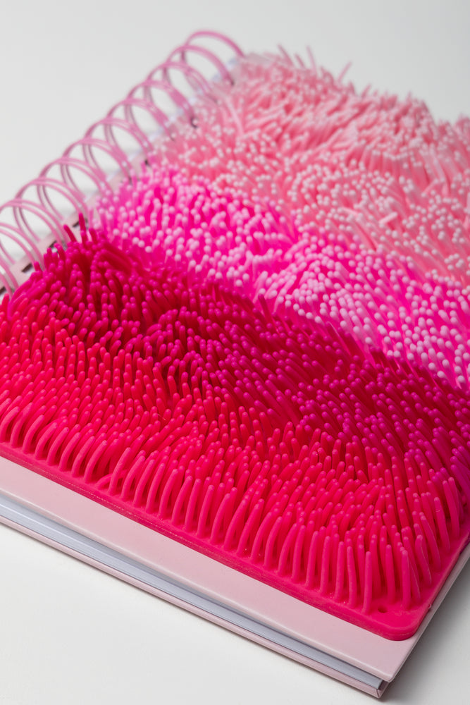 Shaggy Notebook Pink And Red (1)