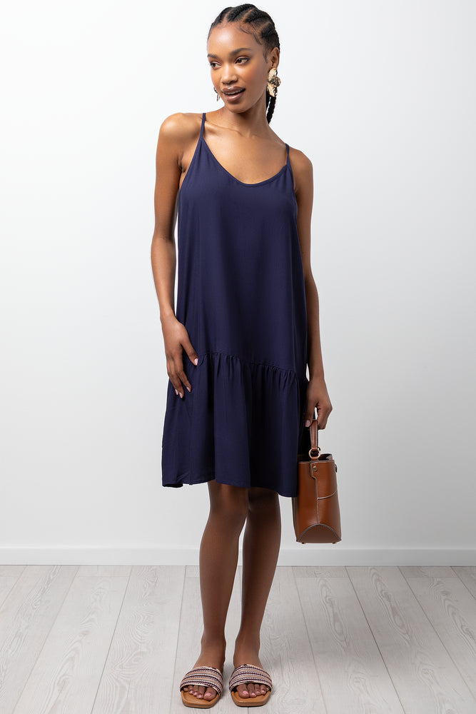 Strappy Dress Navy