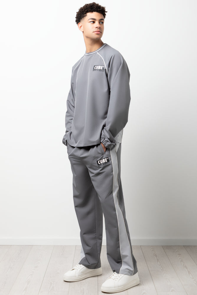 Crewneck Tracktop Grey