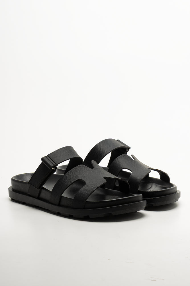 Mule Sandals Black