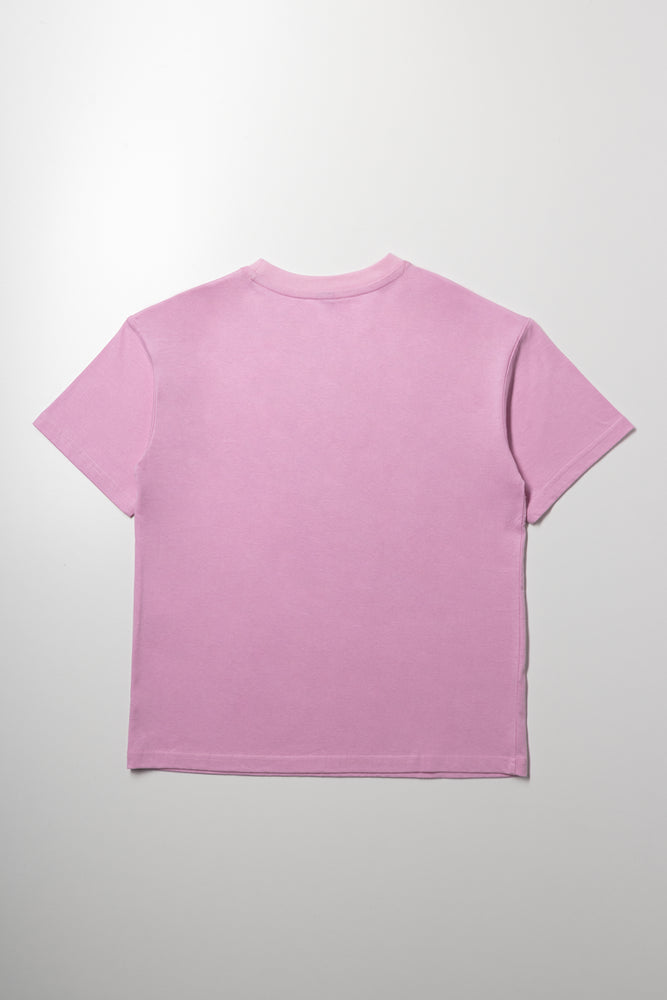 Milkshake Oversized T-Shirt Pink (1)