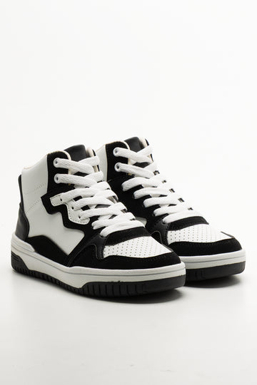 High Top Sneakers Black And White