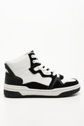 High Top Sneakers Black And White (1)