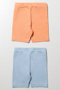 2 Pack Paw Patrol Cycling Shorts Light Blue (2)