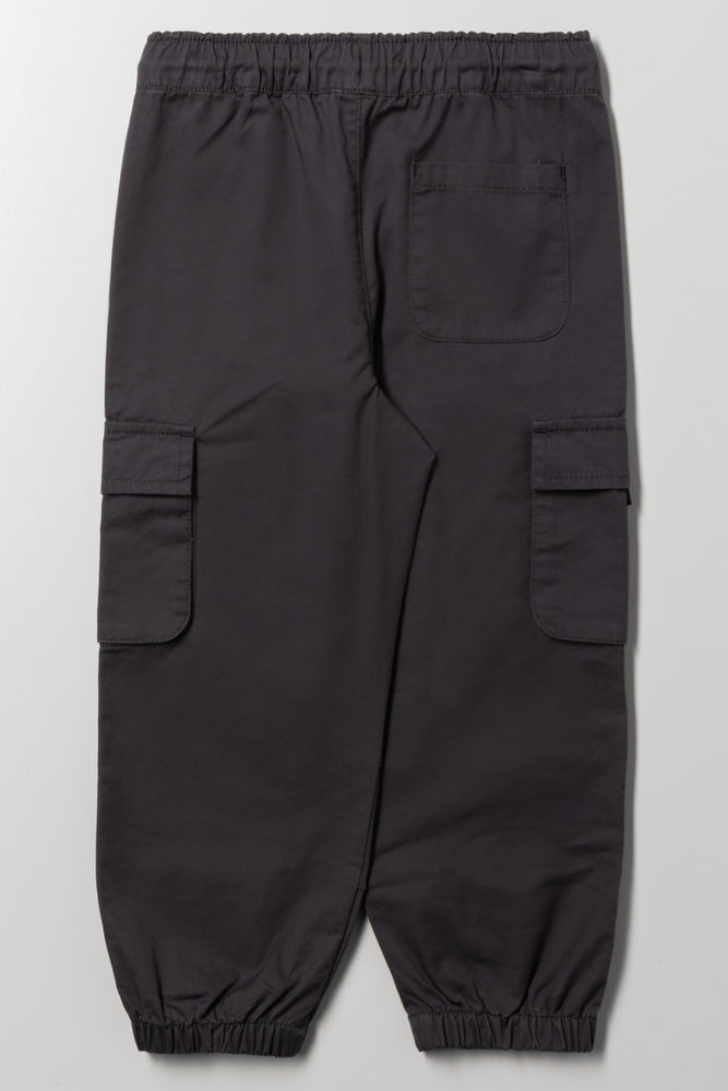 Cargo Pants Dark Grey (2)