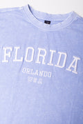 Florida Short Sleeve T-Shirt Blue (1)