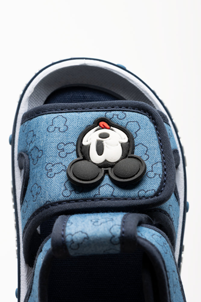 Mickey Mouse Denim Foxing Sandals Blue (4)