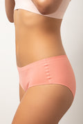 3 Pack Bonded Boyleg Panties Pink And Natural (4)