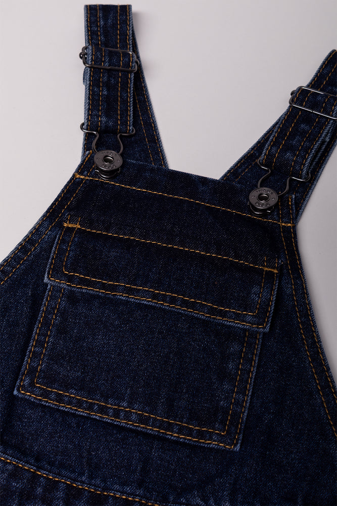 Denim Dungaree Dark Blue
