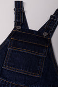 Denim Dungaree Dark Blue (1)