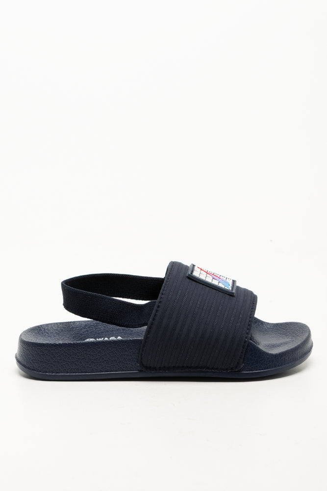 Rubber Slides Navy