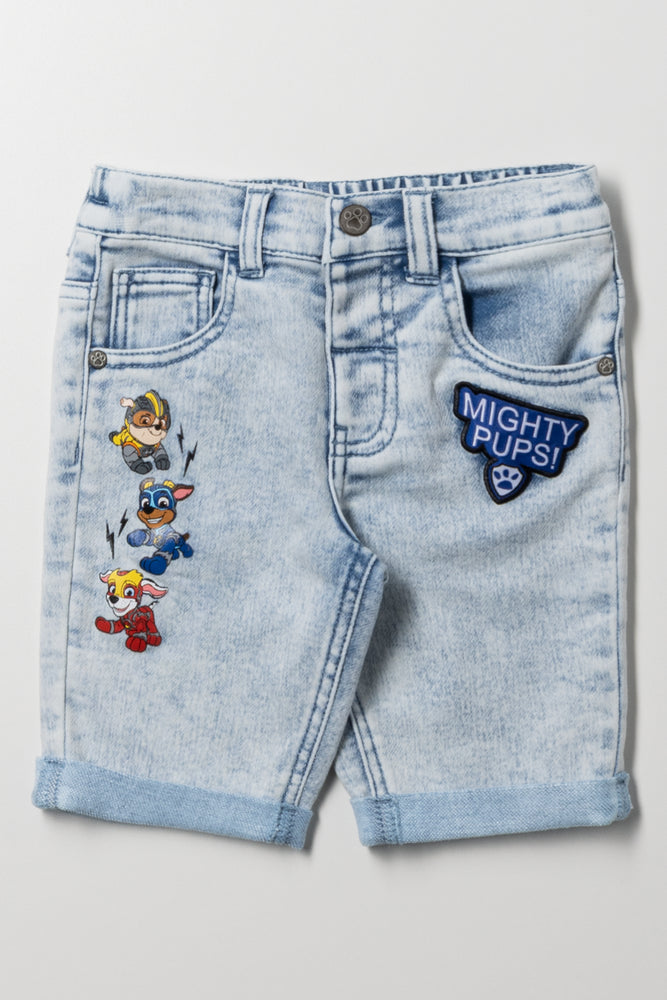 Paw Patrol Shorts Light Blue