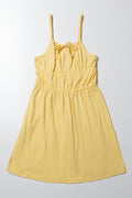 Strappy Dress Yellow