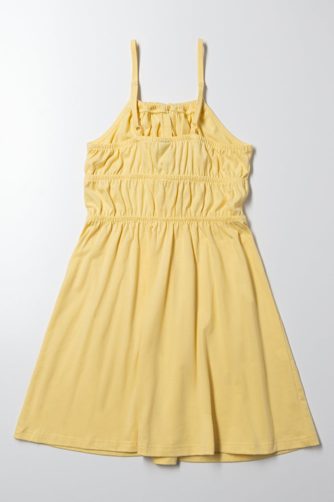 Strappy Dress Yellow (2)