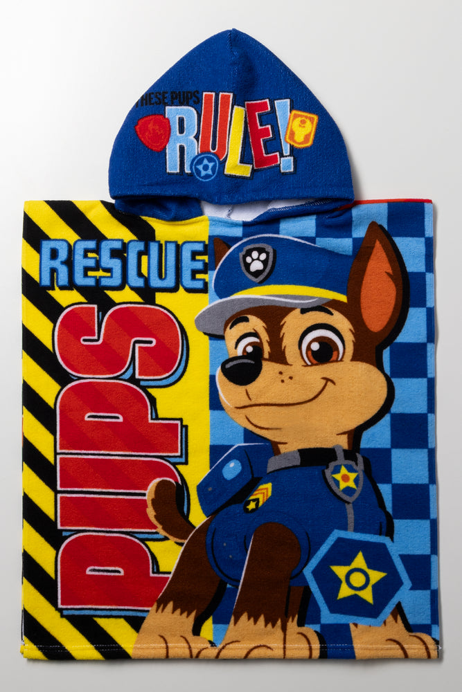 Paw Patrol Hooded Towel Multi