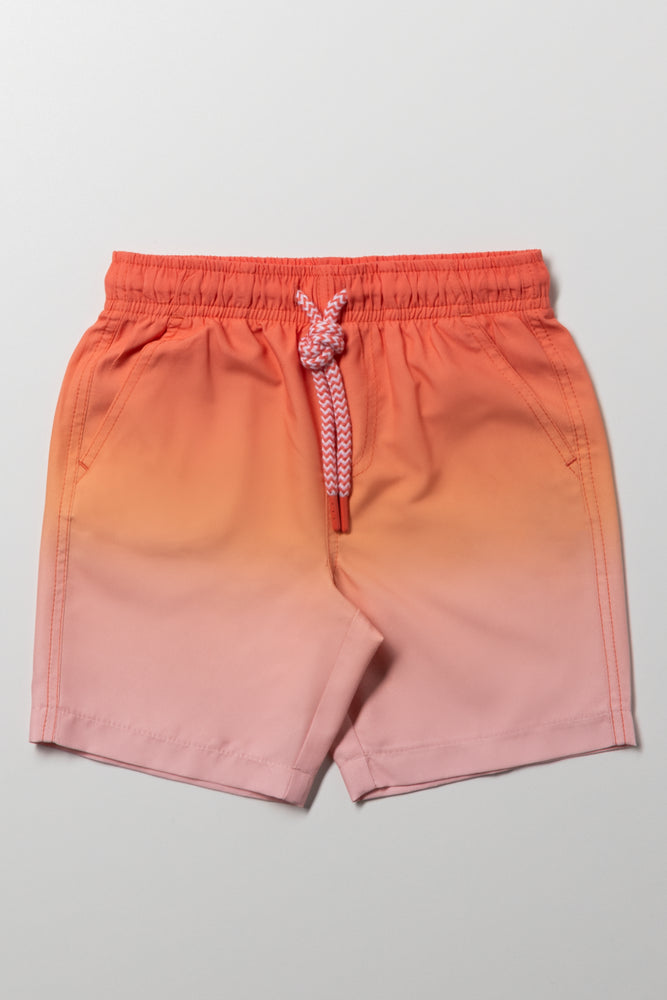 Swim Shorts Orange
