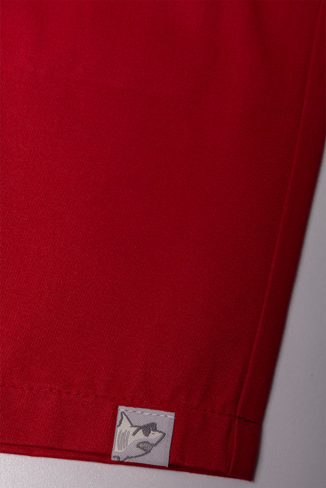Woven Shorts Red (1)