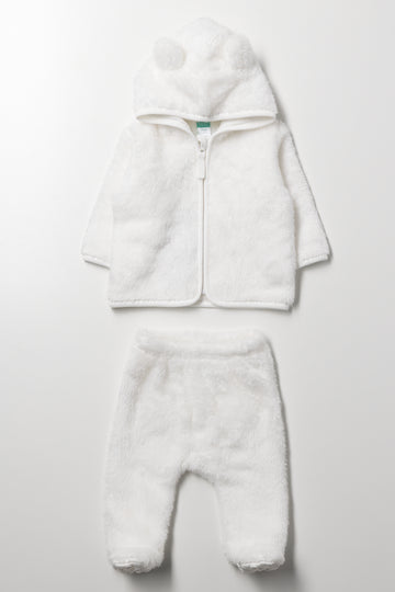 Fleece Set White