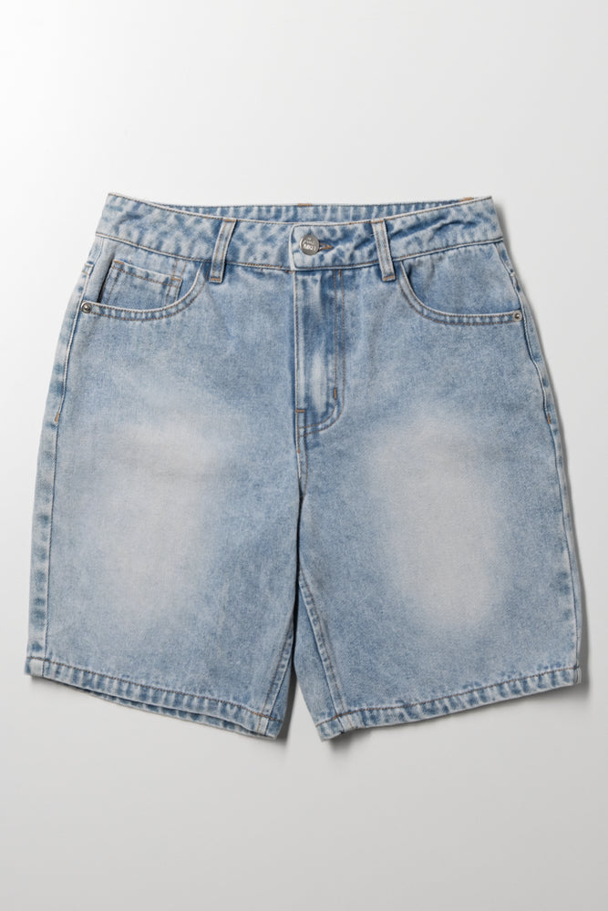 Denim Shorts Light Blue
