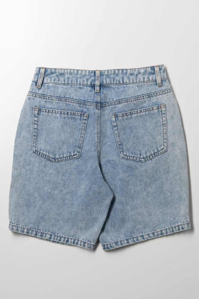 Denim Shorts Light Blue (2)