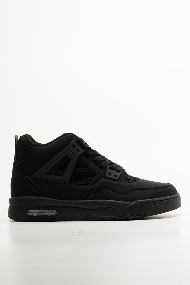 Bubble High Top Sneakers Black