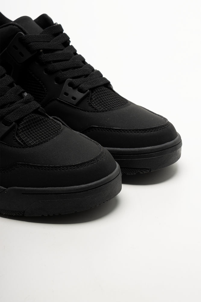 Bubble High Top Sneakers Black (2)