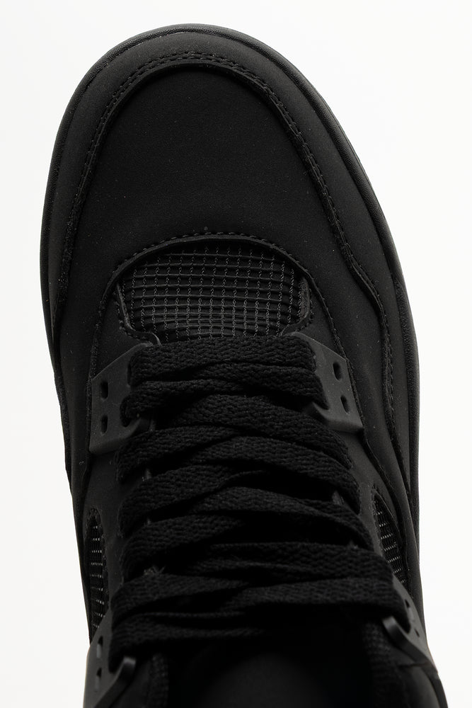 Bubble High Top Sneakers Black (4)