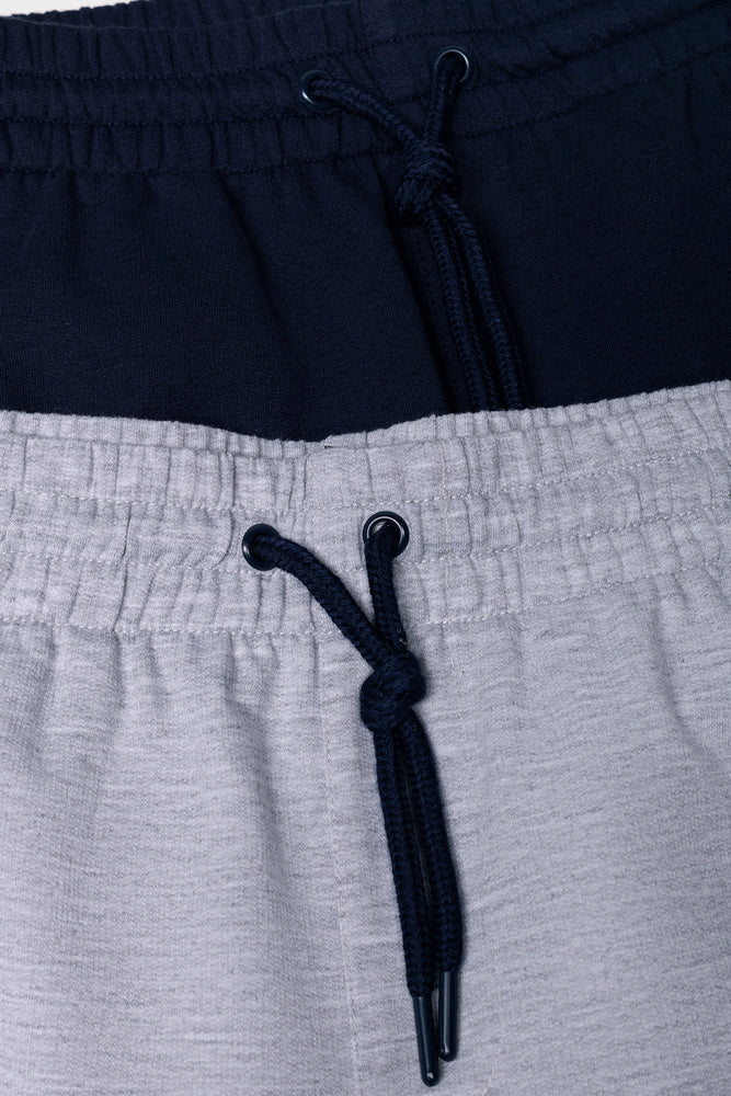2 Pack Shorts Navy & Grey