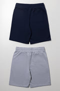 2 Pack Shorts Navy & Grey (2)