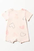 Hearts Romper Light Pink (3)