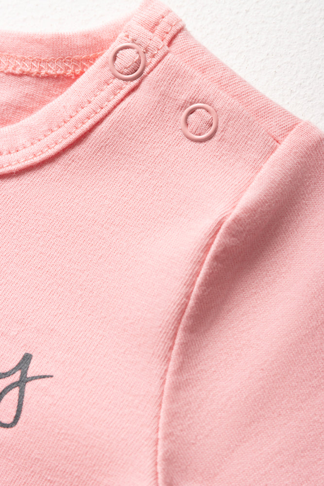 Bees Romper Pink