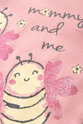 Bees Romper Pink (2)