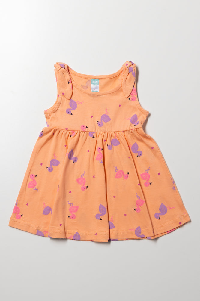 Baby Doll Dress Peach