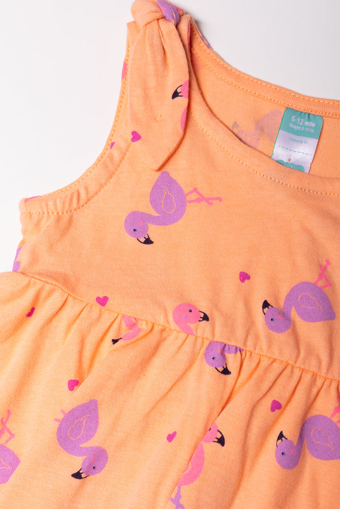 Baby Doll Dress Peach