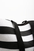 Large Beach Tote Bag Black And White (3)