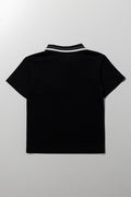 Short Sleeve Golfer Black (2)