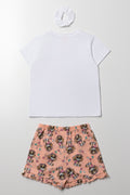 Paw Patrol Shorts Pyjama Set Orange (4)