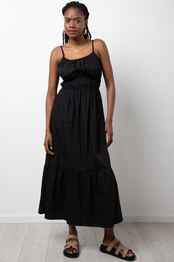 Tiered Maxi Dress Black