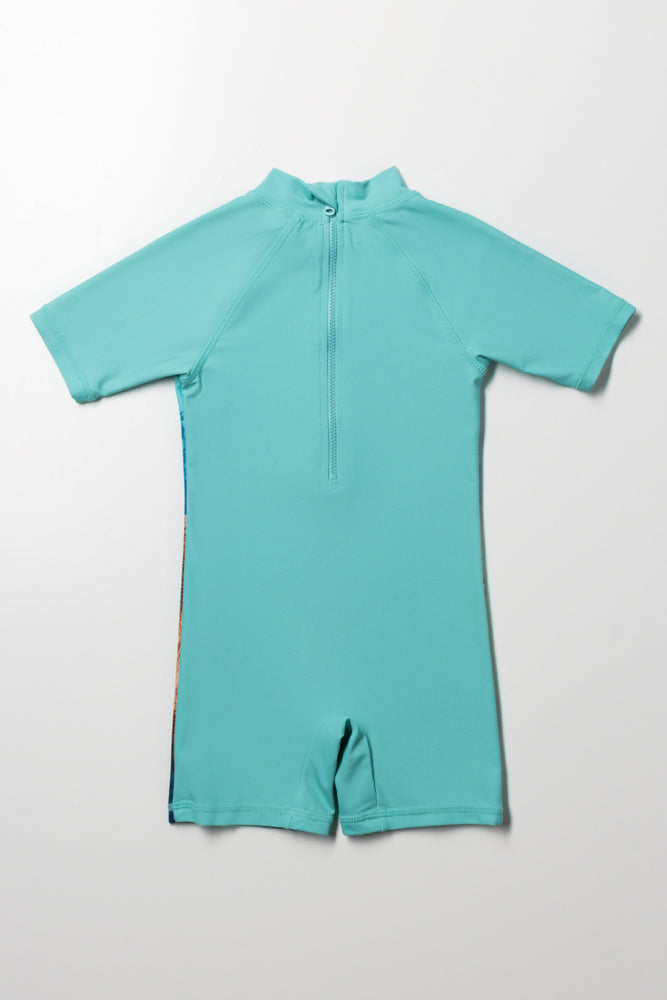 Dinosaur Swimsuit Blue (3)