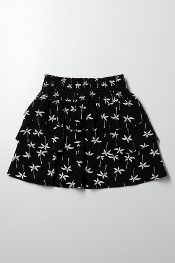 Palm Skirt Black